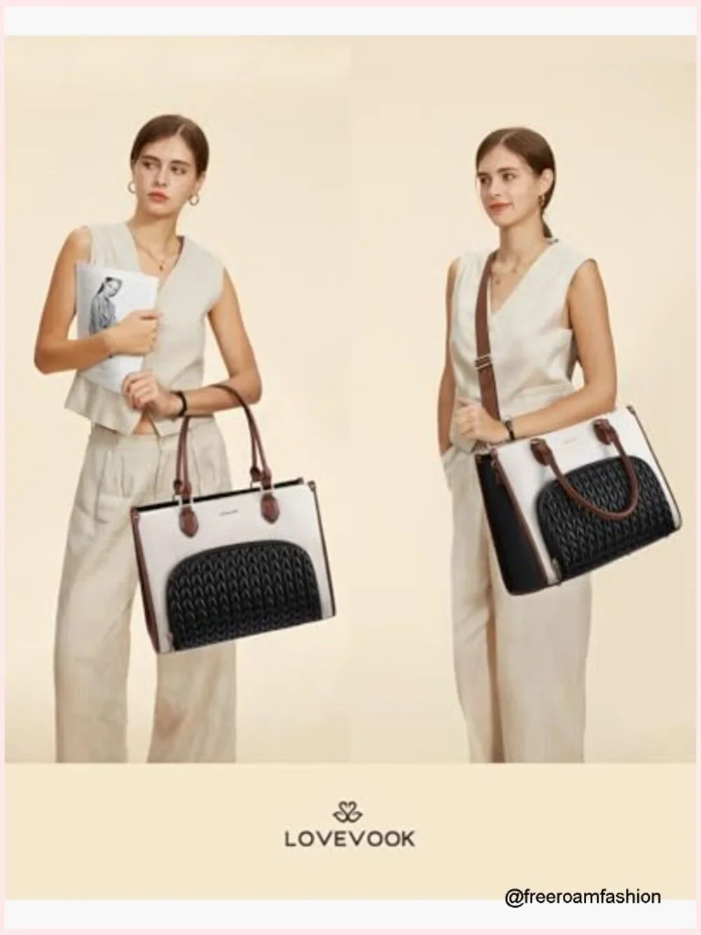 3-in-1 Insulated Lunch Tote Bag 15.6 Laptop Work Bag Teacher Nurse